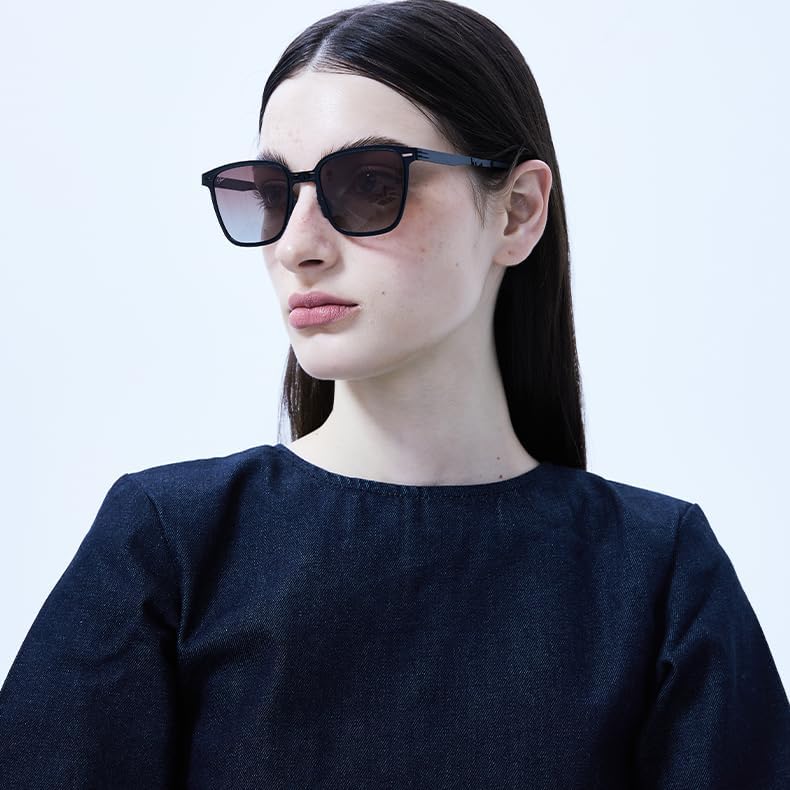 Foldable Sunglasses for Women & Men - Tinted Polarized Ultra Lightweight Folding Sun Glasses for Travel Driving - Image 3