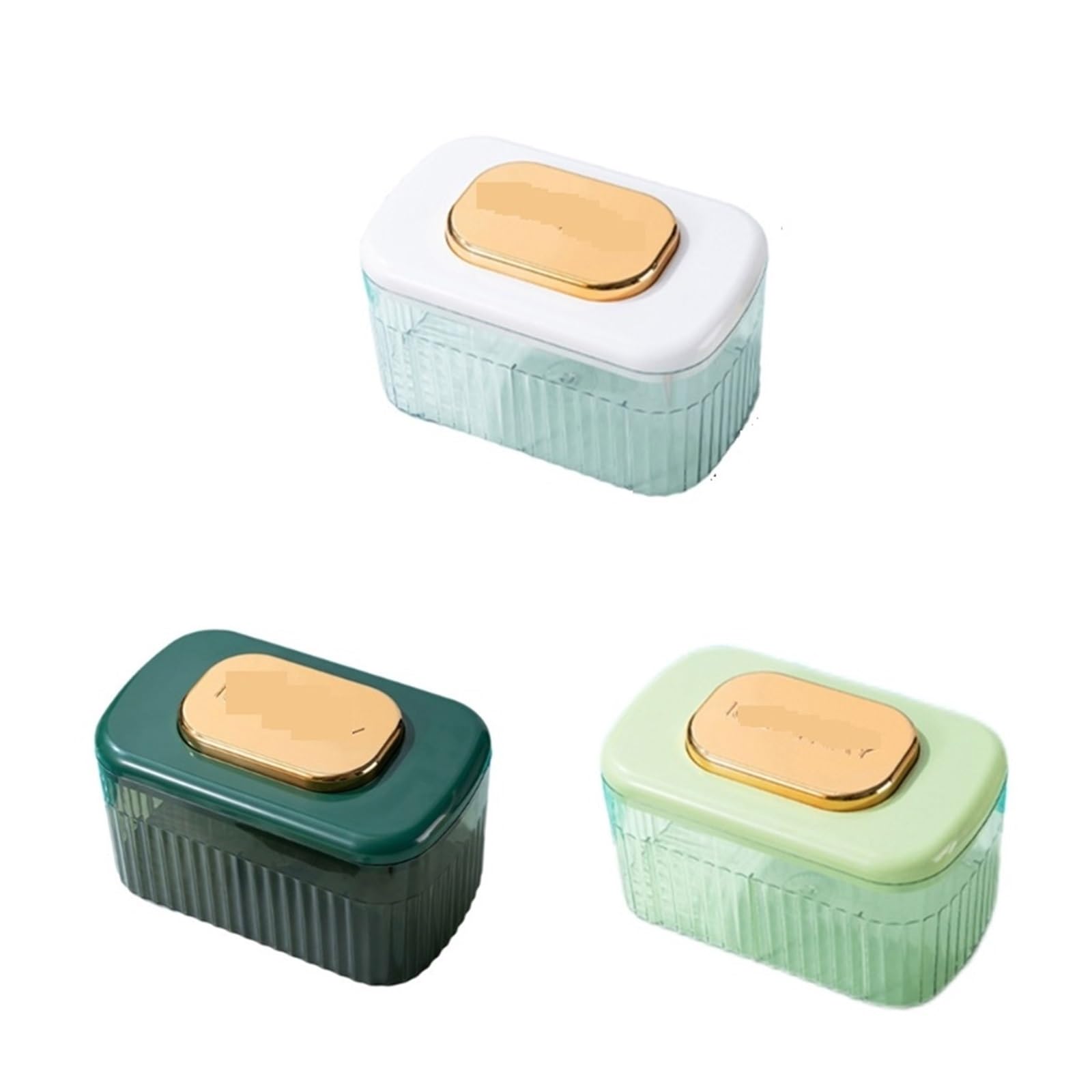 Vassoio per cubetti di Ghiaccio 24-Grid Press-out Ice LattIces Vassoi Grandi con Coperchio per congelatore Stampo per ghiacciaia a sgancio Facile Vassoio Quadrato Riutilizzabile (Color : Dark Green)