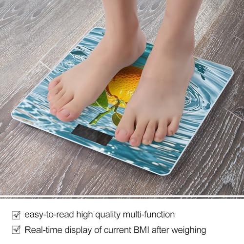 Báscula Digital de Baño Naranja Swimming miniatura 5