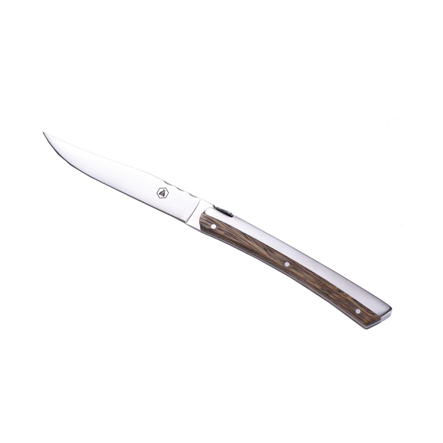 hunnycook Coltelli da tavola 16 pezzi, set di coltelli in acciaio inox