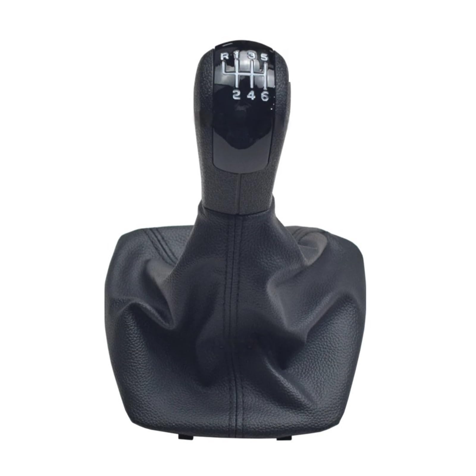 Kunyos R6-Black-Chrome Hs For Skoda For Octavia 2 For A5 For A6 2004-2012 Sporty Gear Knob