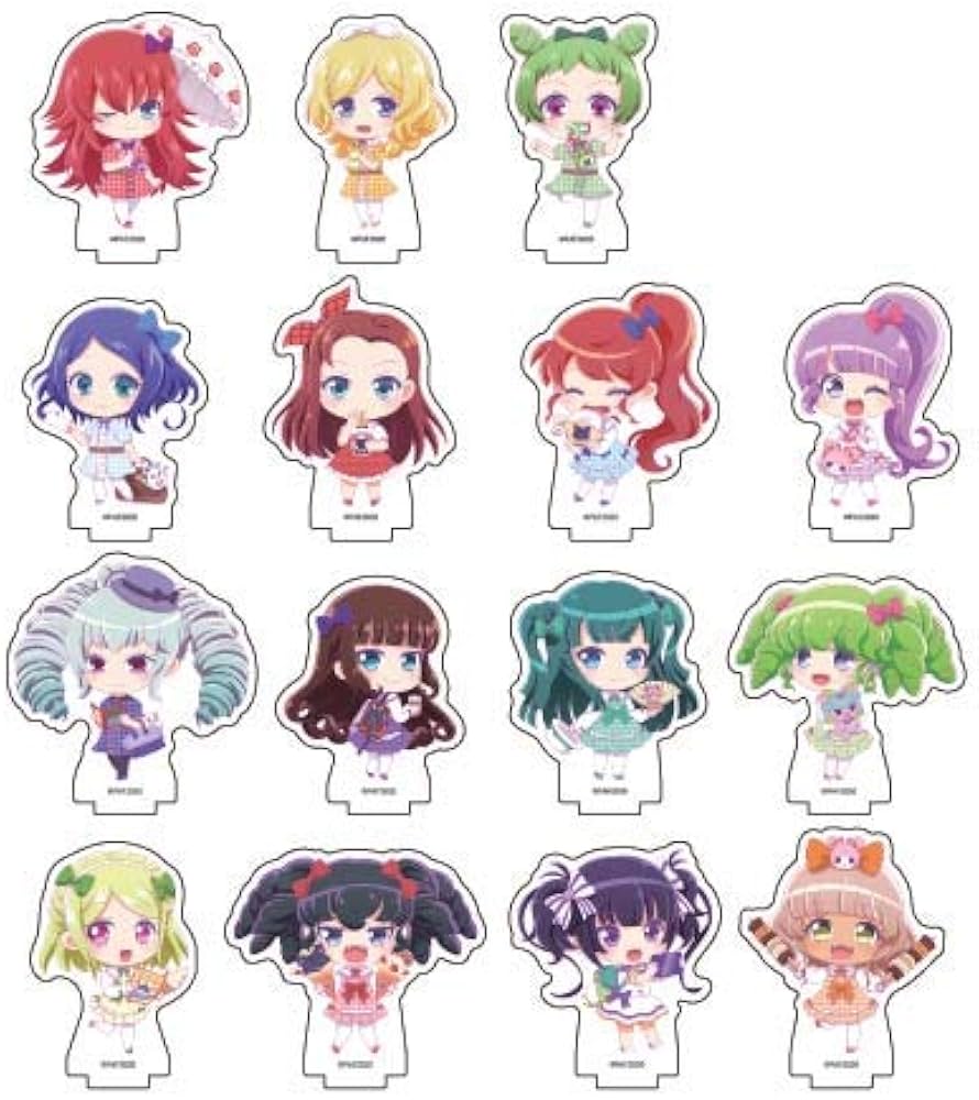 Amazon.co.jp: プリティーオールフレンズ 03 フォトきゃら アクリル