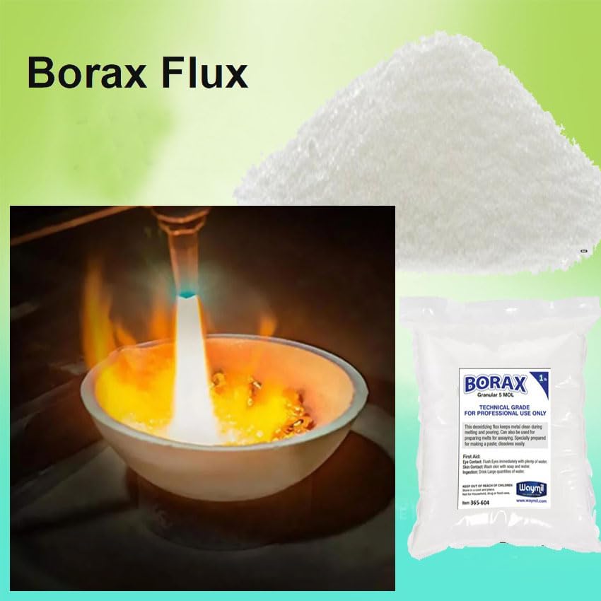 Miniatura 2 de 16.01 oz de polvo de flujo para metales de todo tipo soldadura soldadura fundición forja