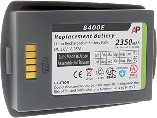 Replacement Battery for Polycom SpectraLink 8400, 8440, 8450, and 8452 Phones - Extended Capacity 2350 mAh Rechargeable battery for 8440 VoWLAN handsets - Replaces 1520-37215-001 and RS658