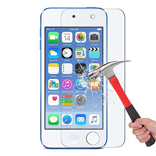 Omoton Tempered Glass Screen Protector For New Ipod Touch 7Th Generation 6Th Gen 5Th Gen (2015/2019 Released), 2 Pack #TOP7