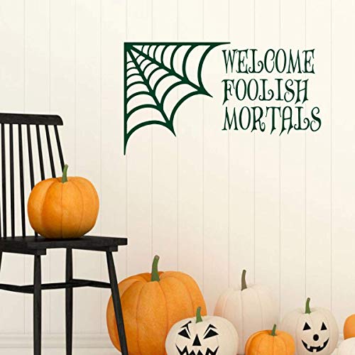 Decoración Halloween Vinilo 'Welcome Foolish Mortals' miniatura 7