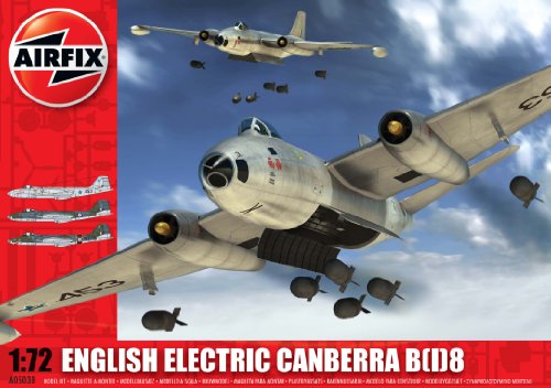Maquette English Electric Canberra B(I) 8 Airfix A05038 à l'échelle pour passionnés d'aviation