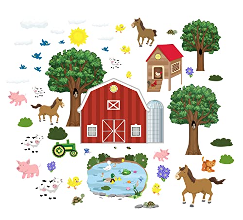 Vinilos Decorativos Animales de Granja para Pared miniatura 2