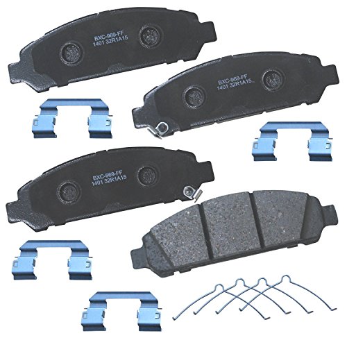 Image of Bendix Premium SBC1401 Ceramic Front Brake Pads for Toyota Venza 2016-2009