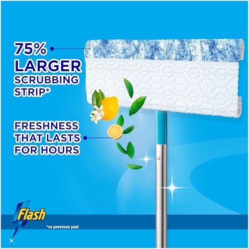 Flash Speed Mop Starter Kit with 54 Lemon Anti-Bac Refills - Image 3