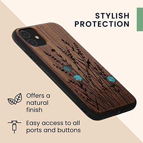 Kwmobile 49799.20 Wood Case Compatible thumb #4