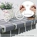 TriPole Tablecloth Clips 32 Pack Picnic Table Clips, Stainless Steel Table Cloth Holder Clips for Outdoor Tables, Metal Tables Cover Skirt Clamps for Camping Dining Wedding Graduation Party Essential