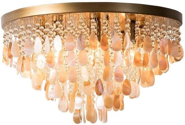 Plafonnier cuisine résolvant le manque de clarté avec cristal rond