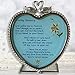 Sympathy Gifts - in Loving Memory Heart Candle Holder - God Called Me to Heaven Swans and Floral Design -Memorial Gift - Measures 3