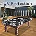 MABOZOO 8 Ball Pattern Billiard Pool Table Cover, Waterproof and Tearproof Snooker Table Cover for PoolTable, Indoor/Outdoor Pootable Accessories for Protecting Felt
