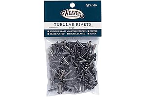 100-Pack of Premium #104 Tubular Rivets