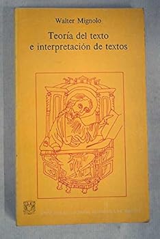 Paperback Teori´a del texto e interpretacio´n de textos (Cuadernos del Seminario de Poe´tica) (Spanish Edition) [Spanish] Book