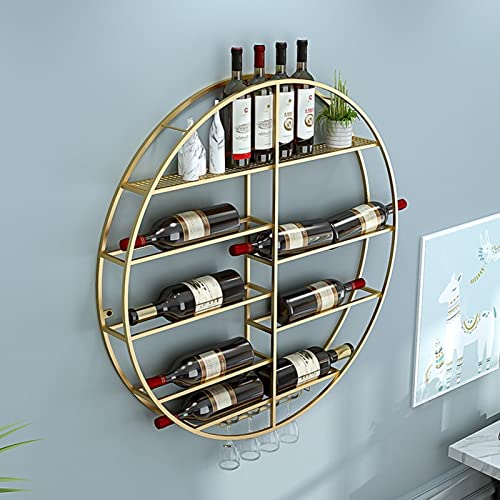 Range bouteilles mural pour libérer l'espace du comptoir de cuisine