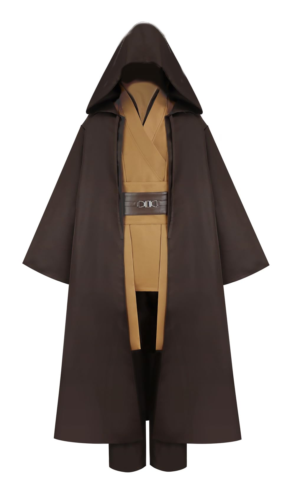 Gothden Tunic Costume Hooded Robe Knight Fancy Full Set Halloween Cosplay Masquerade Party Costume