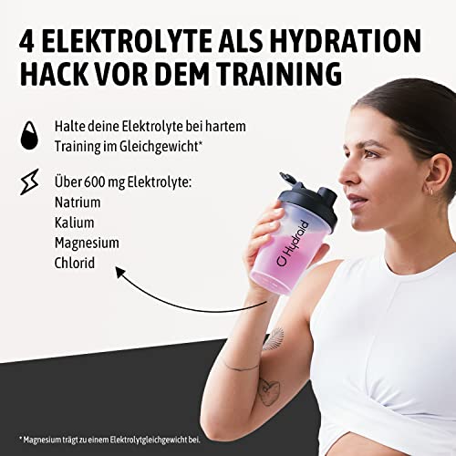 Foto von Hydraid® Pre Workout Helper I Booster I Pre-Workout Drink für dein Training I Trainingsbooster I Natürliches Koffein I 20 Portionen I Waldfrucht