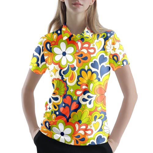 Womens Funny Golf Shirts Outfits Casual Golf Shirt