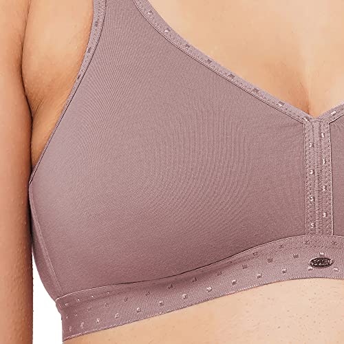 Image of SOIE Women Non Padded Non-Wired Full Coverage Stretch Cotton T-Shirt Bra