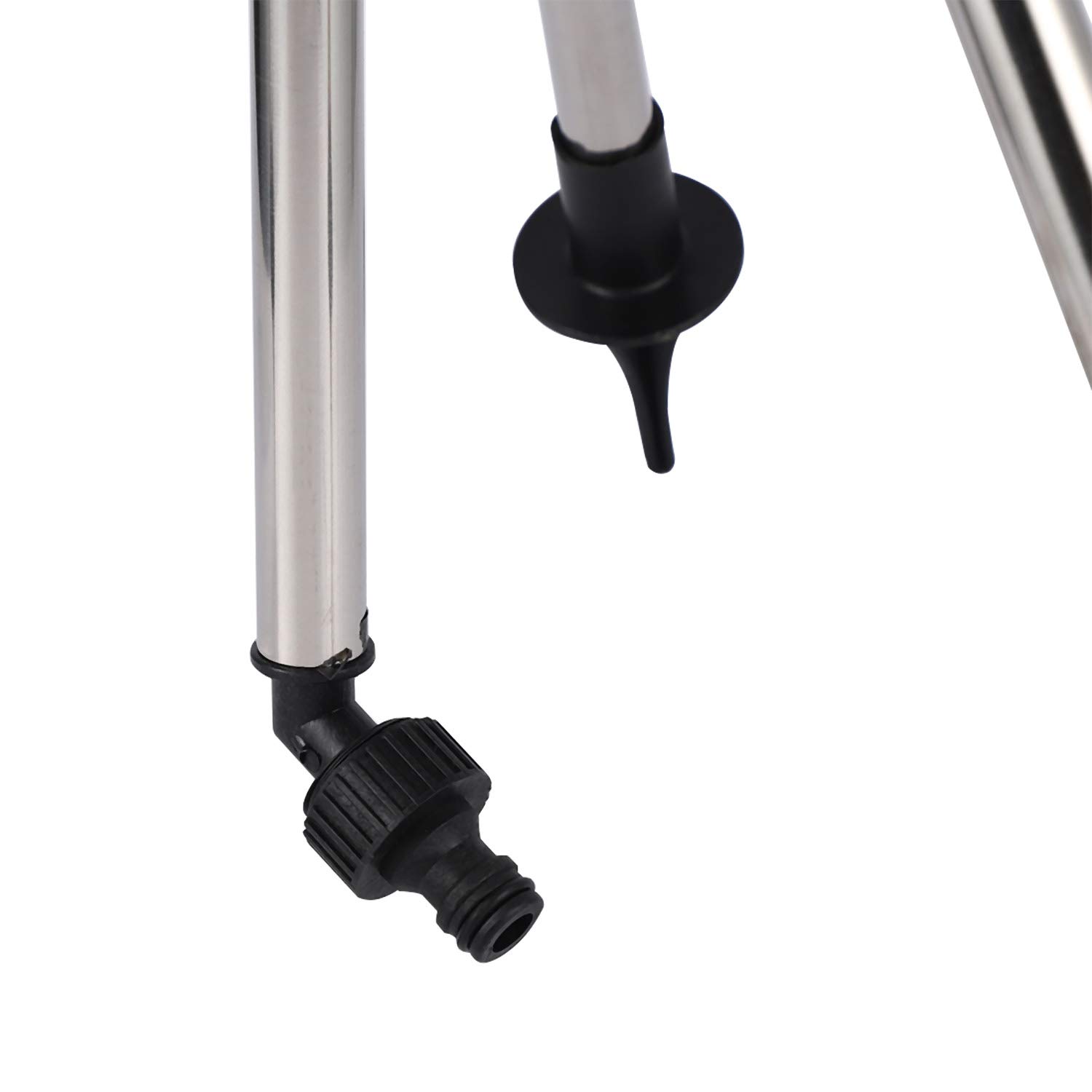 Kit di irrigazione a impatto per giardino, prato e terreni agricoli, treppiede regolabile, per giardinaggio domestico e piante da esterno