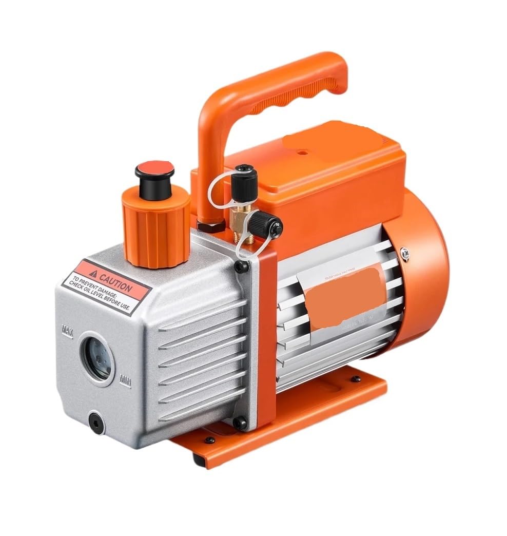 Vakuumpumpe, zweistufige oder einstufige Drehschieber-Vakuumpumpe | R134a R22 R410a Wartung der Systemklimaanlage(4CFM 1-3HP 1 Stage)