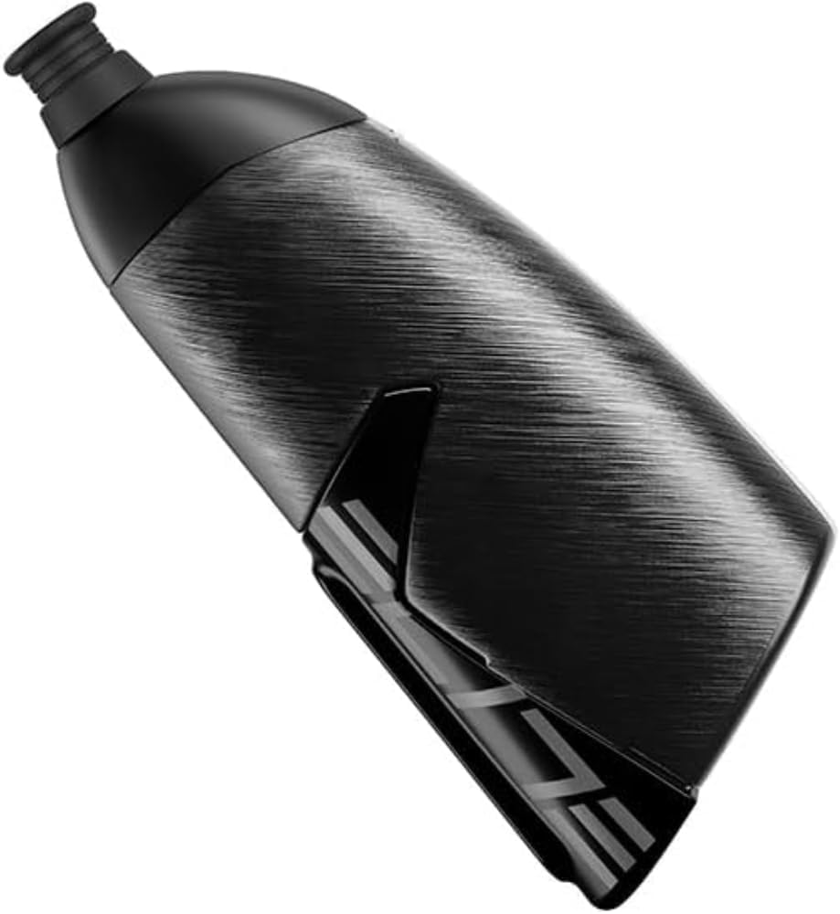 Elite Kit Crono CX 2024 – Glasfaser Flaschenhalter Aero Flasche 500ml – Push Pull Ventil – Zeitfahren Triathlon Komplettset Aerodynamisch