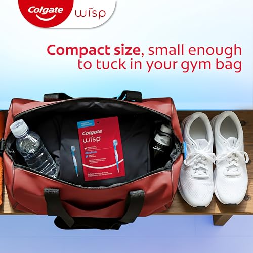 Colgate Max Fresh Wisp Disposable Mini Travel Toothbrushes, Peppermint, 24 Count (Pack of 4) - Image 7