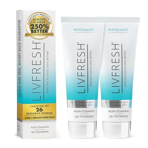 LIVFRESH Advanced Toothpaste Gel