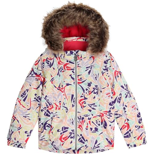 Spyder Girls' Lola Jacket (Toddler/Little Kid), Butterfly Multi