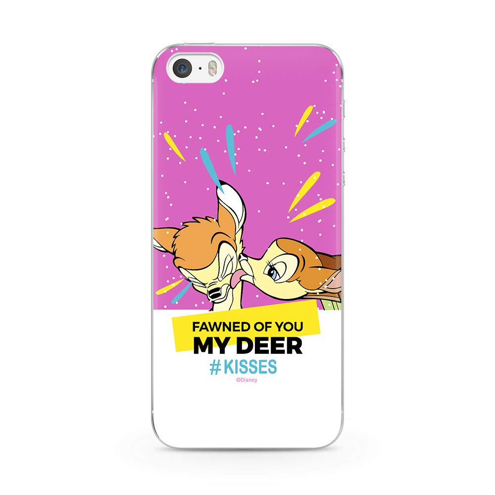 ERT GROUP Mobile Phone case for Apple iPhone 5/5S/SE Original and Officially Licensed Disney Pattern Bambi 012 optimally adapted to The Shape of The Mobile Phone, case Made of TPU