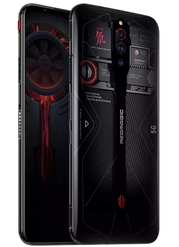 ZTE Nubia Red Magic 5G Gaming Phone Dual Sim - 12GB RAM, 256GB, 5G