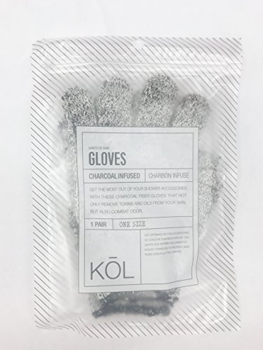 KOL Charcoal infused gloves