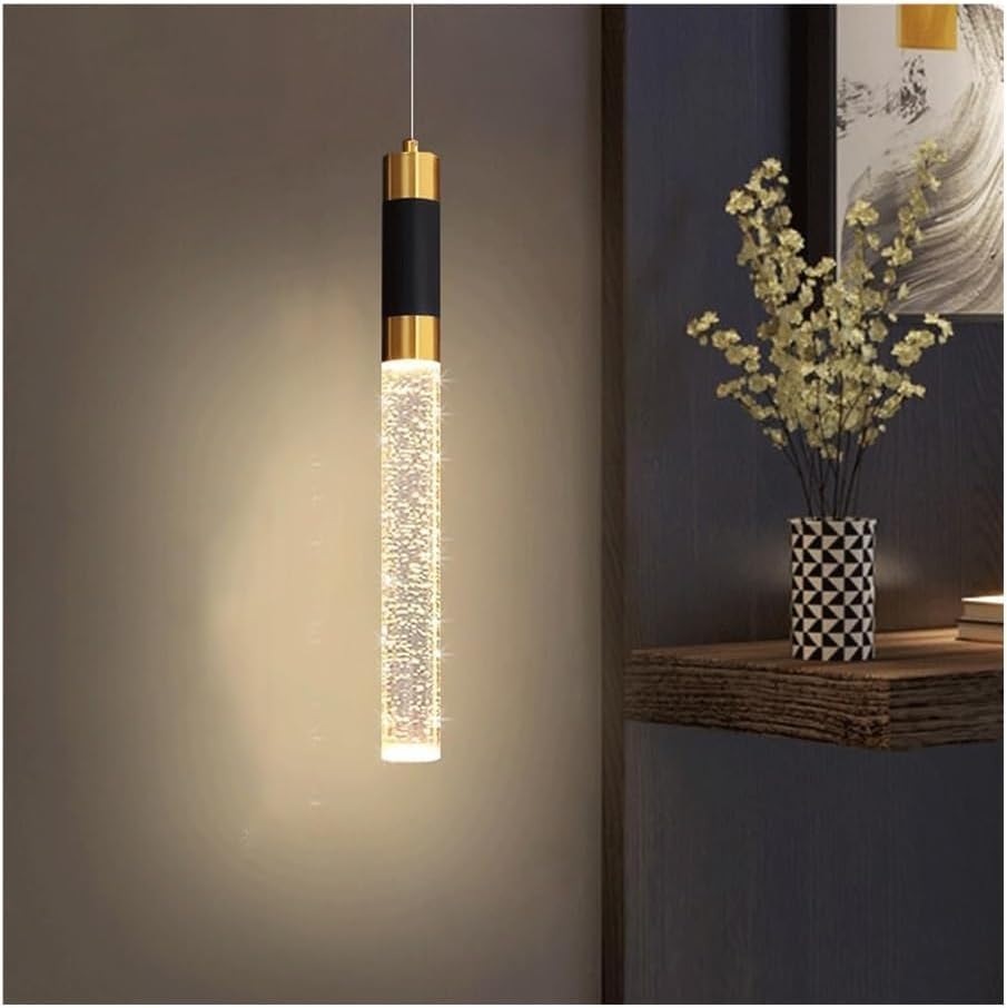 Lustre de ferme industriel LED 36W variable pour luminaire îlot cuisine moderne