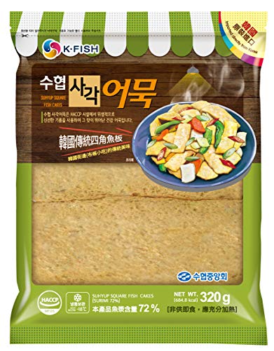 Suhyup Korean Square Fish Cake 320g - Frozen