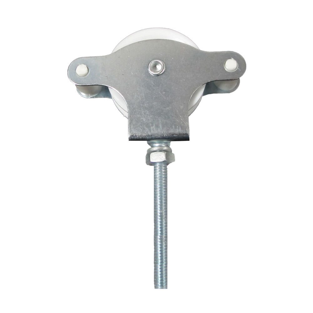 Wolfpack Zincado - Zinc Clothesline Pulley With Metal Pulley Wheel And Screw - 60Mm
