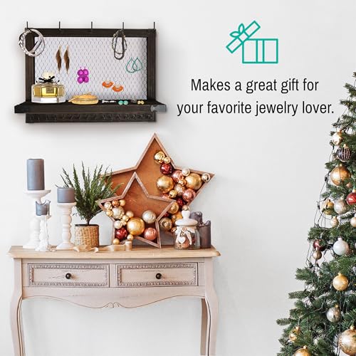 OUTSHINE-Wall-Hanging-Jewelry-Organizer-Rustic-Jewelry-Organizer-Hanging-on-Wall-Western-Jewelry-Wall-Mount-Organizer-Wall-Mounted-Jewelry-Organizer-Wall-Mounted-Jewelry-Hanger OUTSHINE Wall Hanging Jewelry Organizer Rustic Jewelry Organizer Hanging on Wall Western Jewelry Wall Mount Organizer Wall Mounted Jewelry Organizer Wall Mounted Jewelry Hanger