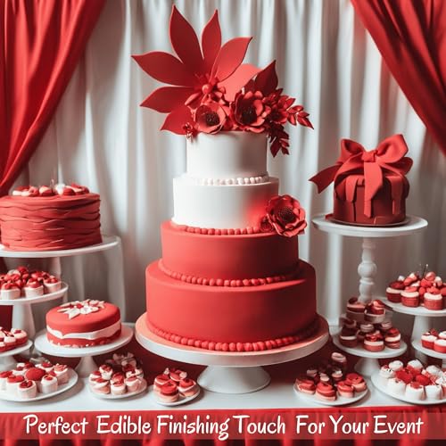 Image of Confect Sugar Paste | Edible Sugar Paste | Fondant for Cake Decoration | Chef's Choice for Cake Decorating (250g (Pack of 1), Superman Red)