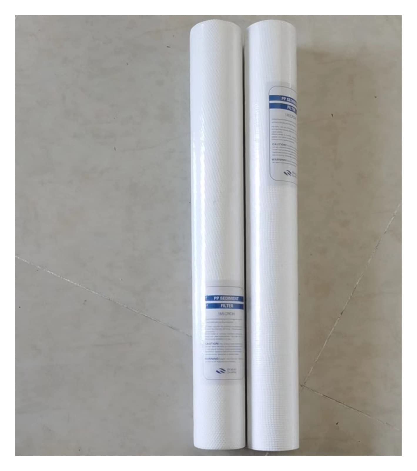 Zxzzas One Color Water Filter Cartridge, 20 Inch 1 Micron Pp Cotton Water Purifier Reverse Osmosis Filter Kitchen Water Purifier Parts