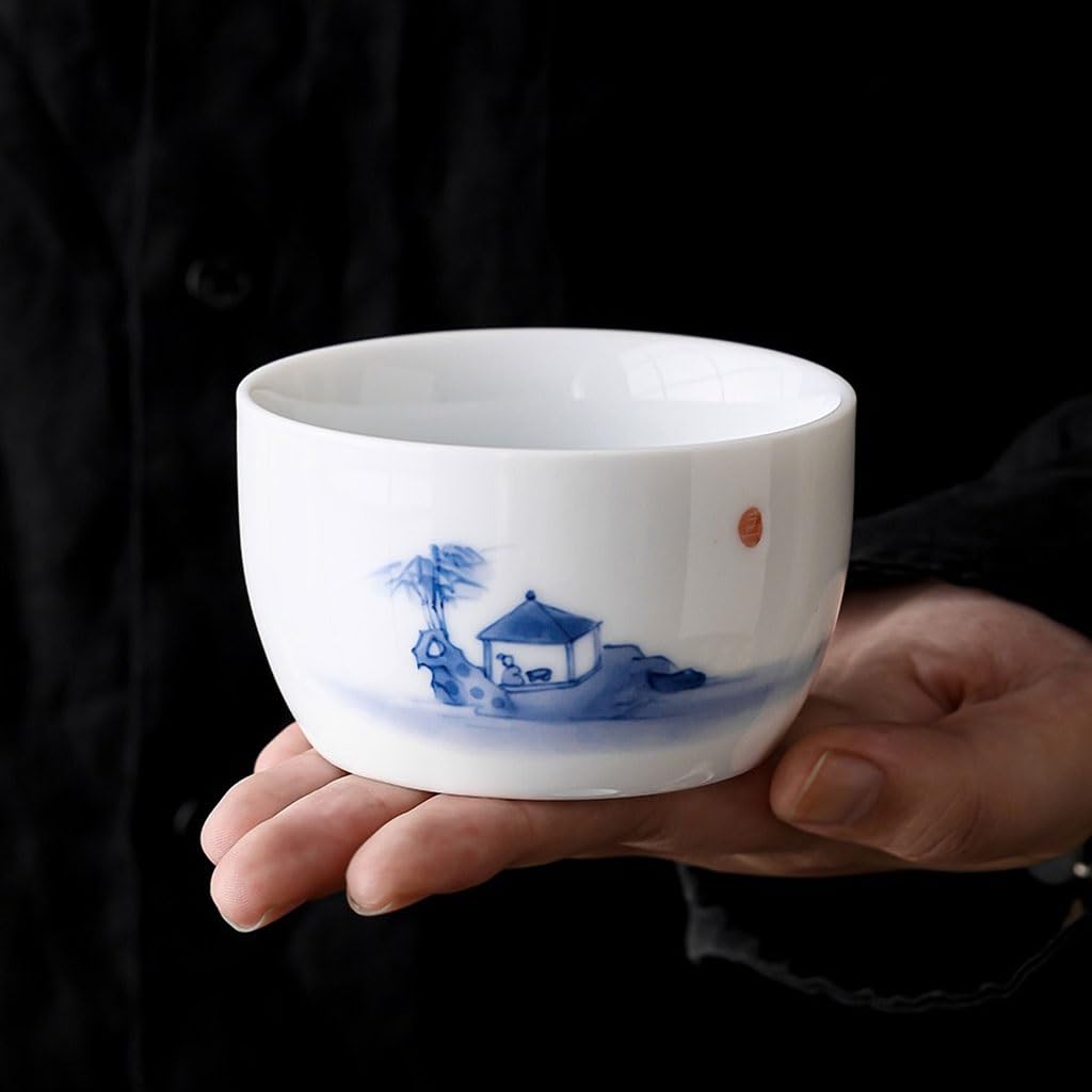 Matcha kubki herbaciarnia ręcznie malowany kubek dla gospodarza osobisty kubek do herbaty chińska ceramiczna popołudniowa herbata impreza biuro filiżanka do herbaty zestaw do herbaty kubek do