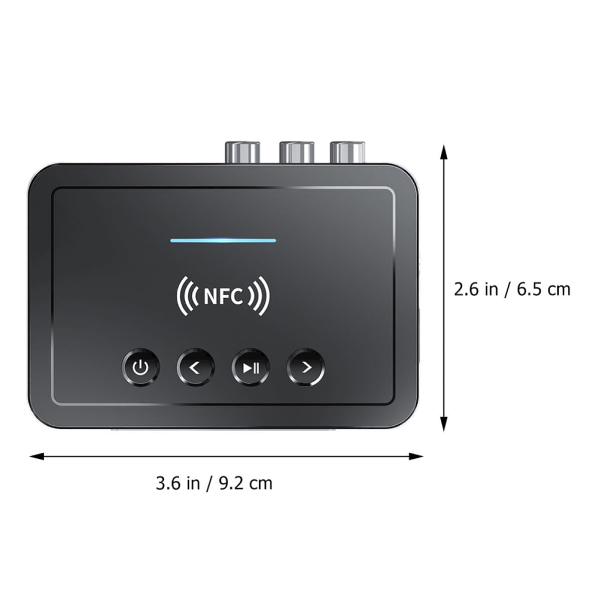 Receptor de Audio Inalámbrico 5.0 Pantalla HD y Control