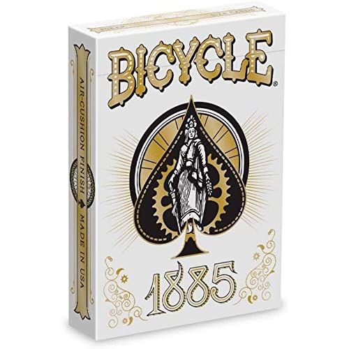 Fournier 10020281 - Bicycle 1885 Poker-Kartendeck, 1043864