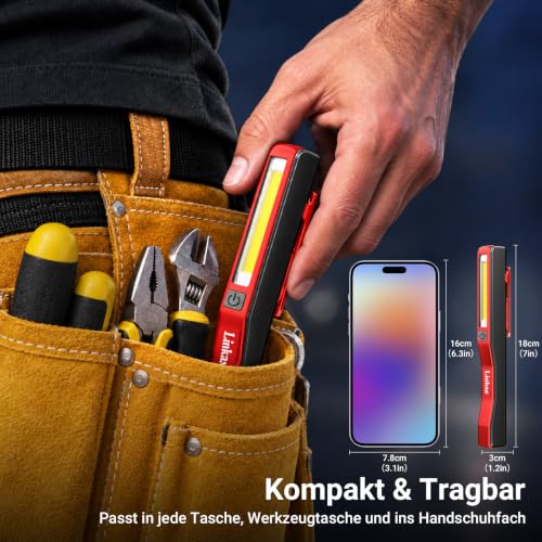 LED Arbeitsleuchte Werkstattlampe Weihnachtsgeschenke für Manner – Ansicht 4