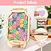 Personalized Magnetic Reward Jar for Kids, Star Jar Reward System for Classroom Board, Fridge Magnet, Wooden Classroom Incentive Jar for Teacher, Home Chore Chart Positive Behavior Training (Icon)