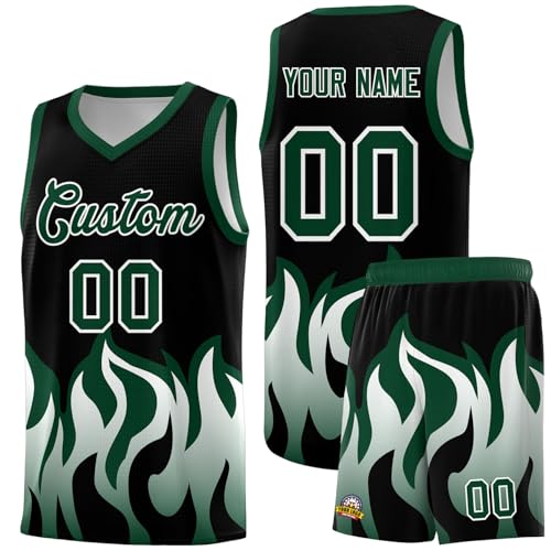 Personalized Basketball Jerseys with Shorts Custom Name Number and Logo Designs Printed Jerseys for Men Women Youth