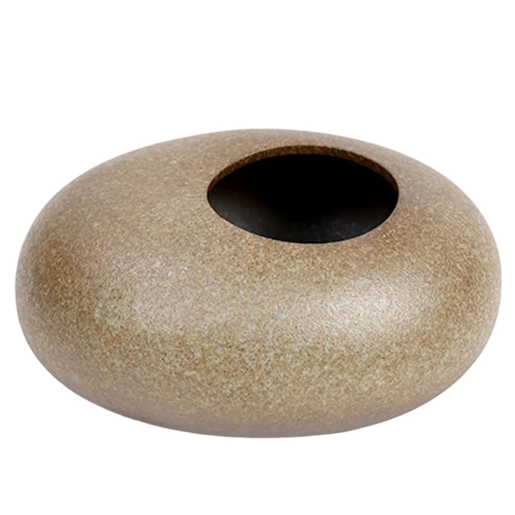 IJSDNVJNDX Flower Containers, Ceramic Vases Handmade Flower Pots, Hydroponic Green Plants Vases