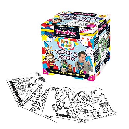 BrainBox - Mister Maker Colour and Create Memory Game by The Green Board Game Co.