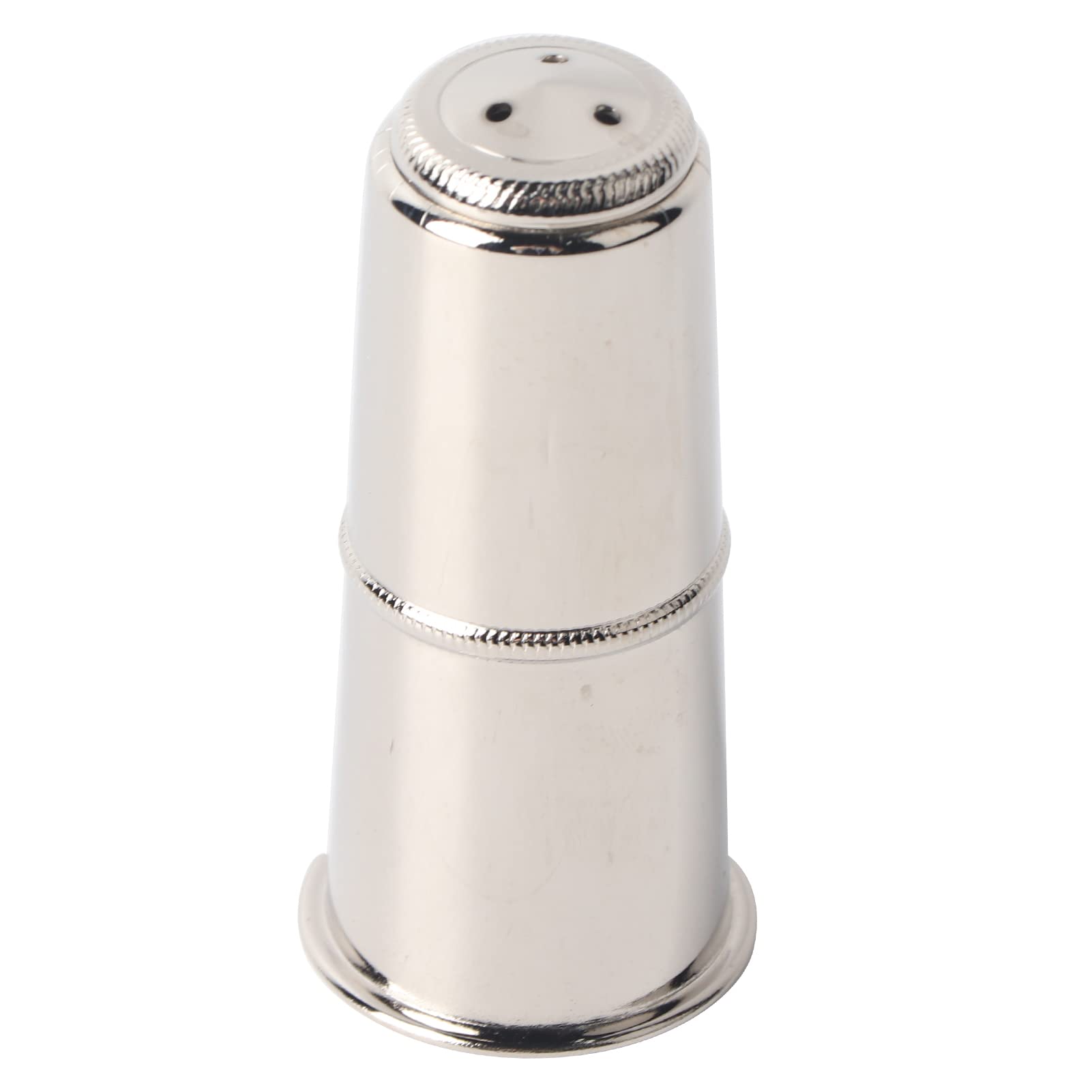 Capuchon bec clarinette Sib, couvercle de protection de capuchon de tête de flûte, bouchon d'embouchure nickelé, pour saxophone, de la clarinettes aiguë ou de la clarinette